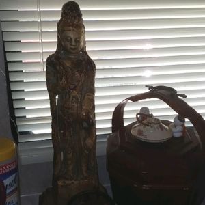 AntiqueBuddha statue reserved for @sooka